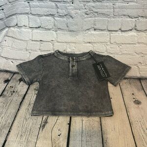 Little Bipsy Acid Wash Baby Shirt